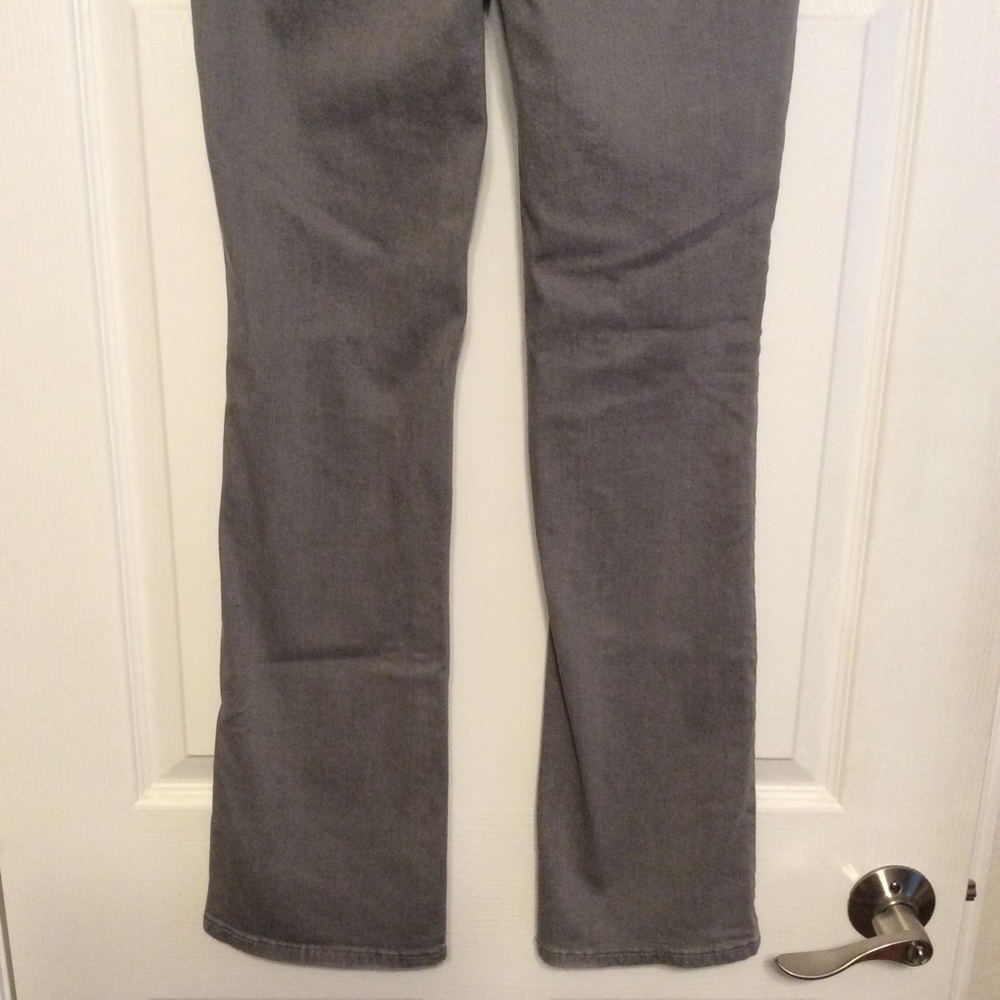 NYDJ Slim Bootcut stretch gray jeans lift technology size 0 - Picture 7 of 14